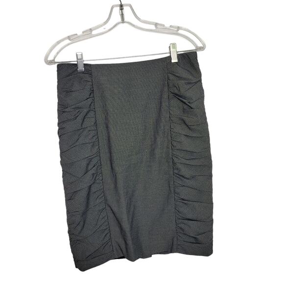 Anthropologie Cartonnier Alluring Sway Pencil Skirt 1940s Gray Women 4 - Picture 2 of 10